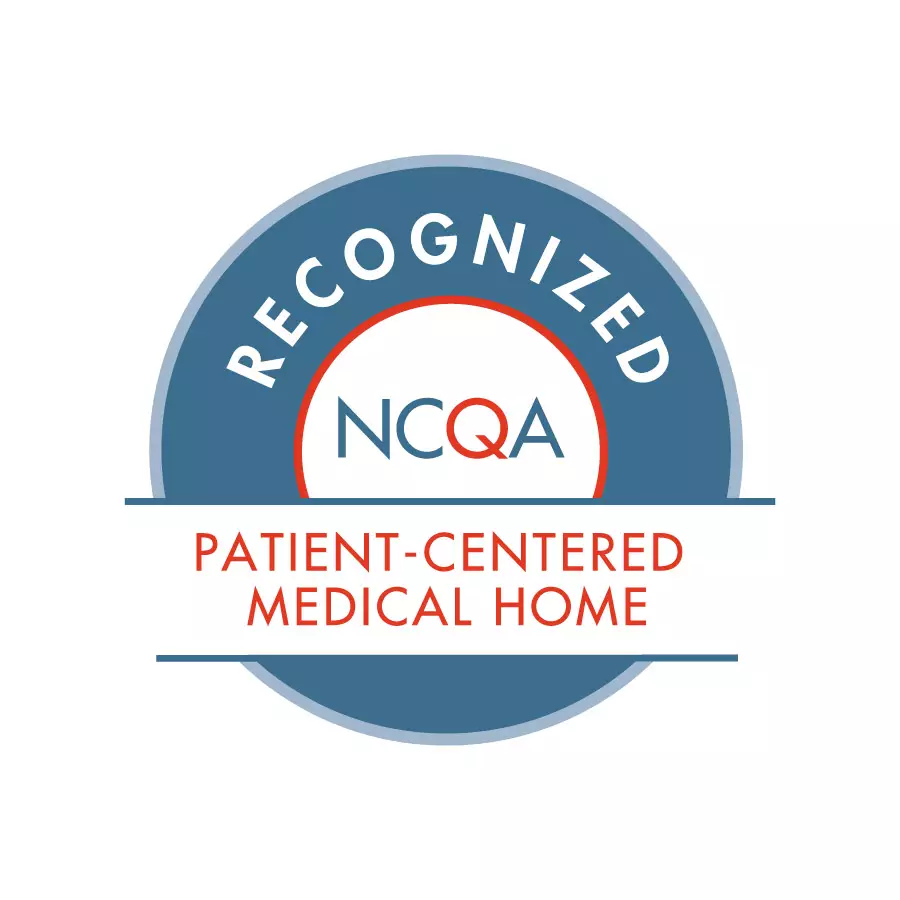 Patient Centered Medical Home Recognized Practice. NCQA Logo.